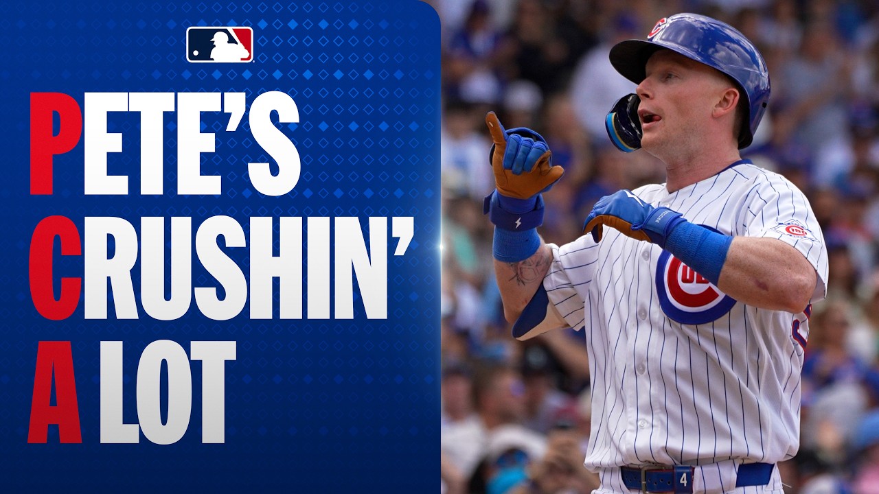 Pete Crow-Armstrong crushes his FOURTH home run in the last FIVE games! 🐻 | MLB Highlights