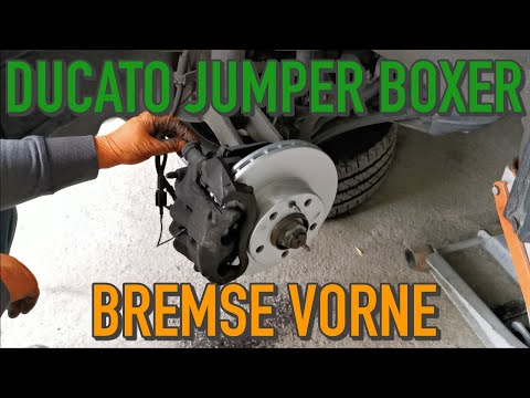 FIAT DUCATO III BREMSEN VORNE ERSETZEN | Citroën Jumper Peugeot Boxer | KrisGarage