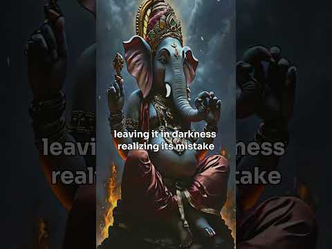 Why You Should Never Look at the Moon 🌙 on Ganesh Chaturthi! (The Myth of Mithya) #shorts #ganesh