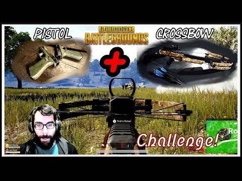 PUBG: Pistol Crossbow Only Challenge - XBOX One
