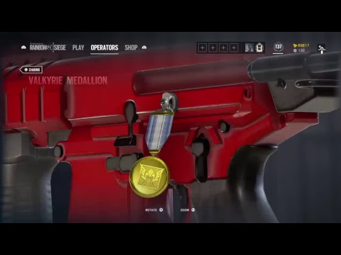 Rainbow six siege valkyrie birthday charm