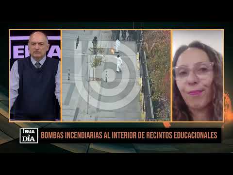 "Yo no dialogo con capuchas": El tajante límite de la jefa del SLEP Santiago por hechos de violencia
