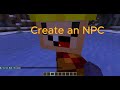 creating and editing NPCs - Citizens - Minecraft 1.20.1