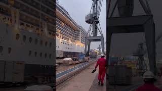 MSC Splendida dry dock Malta