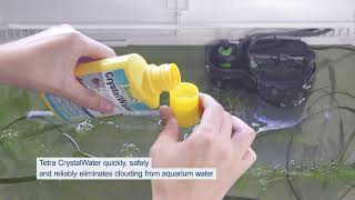 CrystalWater | Quickly and reliably eliminates clouding from aquarium water within a matter of hours