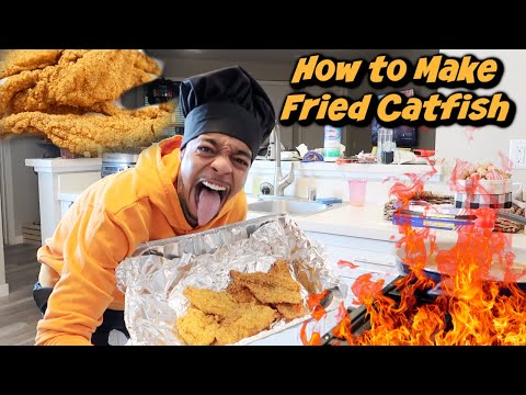 How To Make Southern Soul Food Style Fried Catfish EASY!