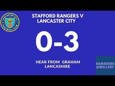 Stafford Rangers 0, Lancaster City 3.