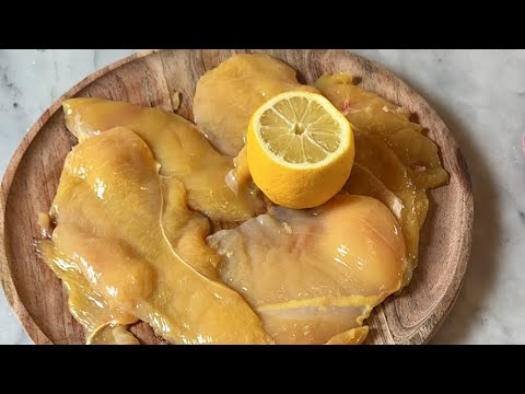 Petto di Pollo al Limone in 10 minuti Semplicissimo #live