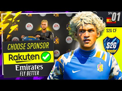 NEW SERIES!! CHOOSING OUR KIT SPONSOR?!🔥 - FIFA 22 CREATE A CLUB EP1