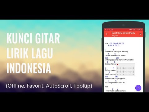 Kunci Gitar dan Lirik Lagu Indonesia Video