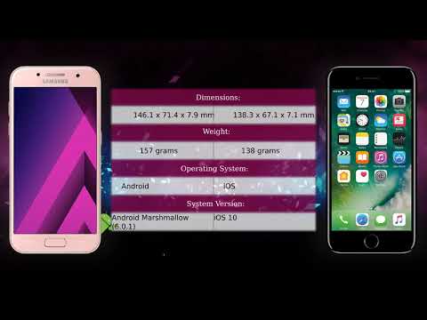 Samsung Galaxy A5 2017 vs Apple iPhone 7 - Phone comparison