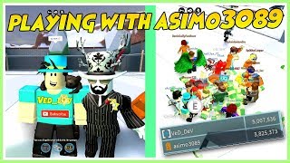 Roblox Playing With The Creator Of The Jailbreak Asimo3089 免费 - asimo3089 punishes selfish robbers roblox jailbreak
