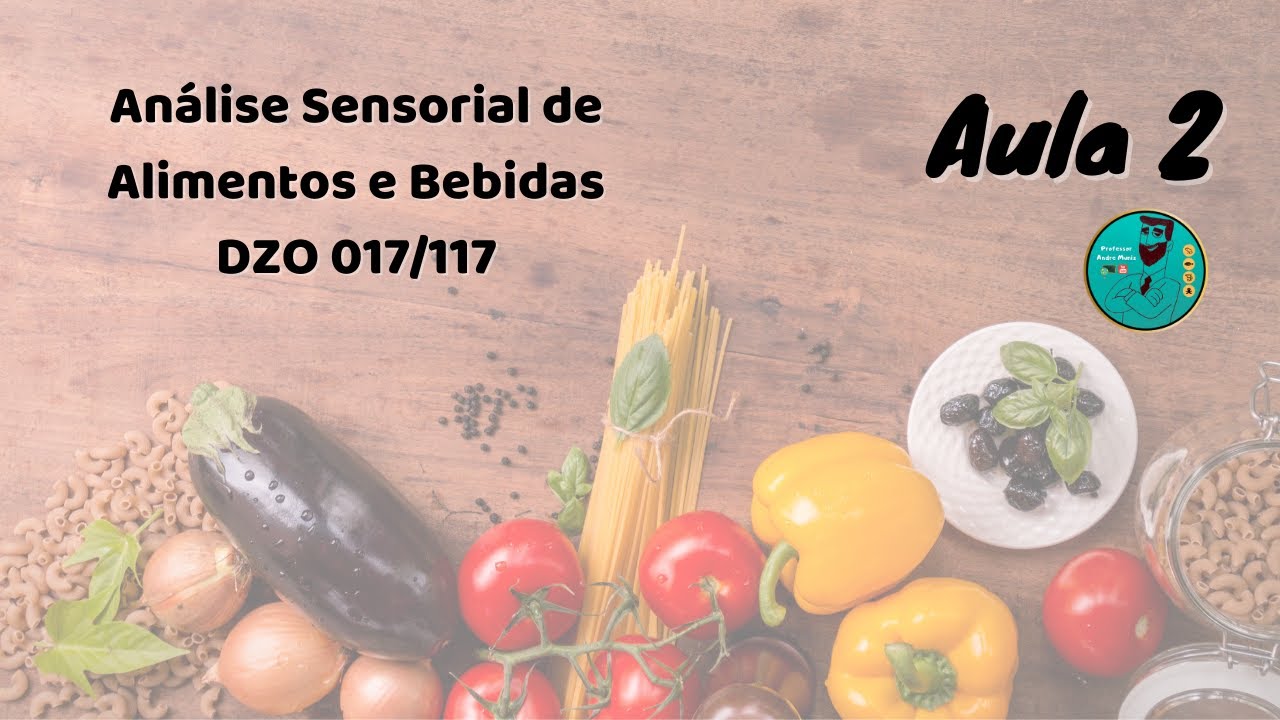 Análise Sensorial de Alimentos e Bebidas - Aula 2 - 10fev2022