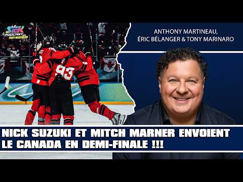 Suzuki Et Marner Envoient Le Canada En Demi-Finale! | Le Sick Podcast Avec Tony Marinaro 18 Fév 2026