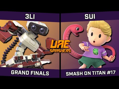 Smash on Titan #17 - GRAND FINALS - 3li (ROB) vs Sui (Lucas)