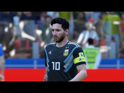 Fifa 18 World Cup gameplay - Argentina (1/3)