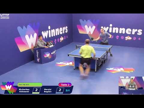 WINners CUP table 2  03.10 Shcherban Aleksandr -  Merzlyi Bogdan 13:30