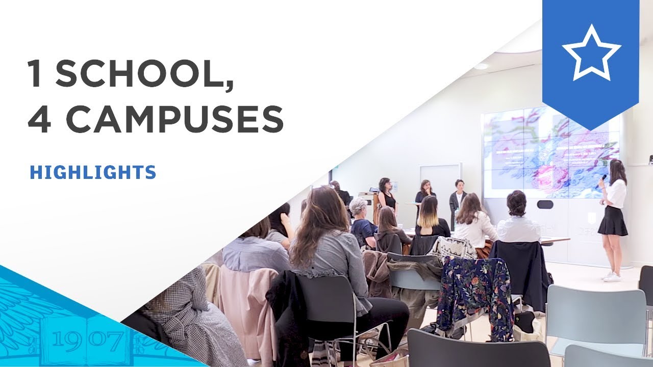 1 school 4 campuses - Une école, 4 campus