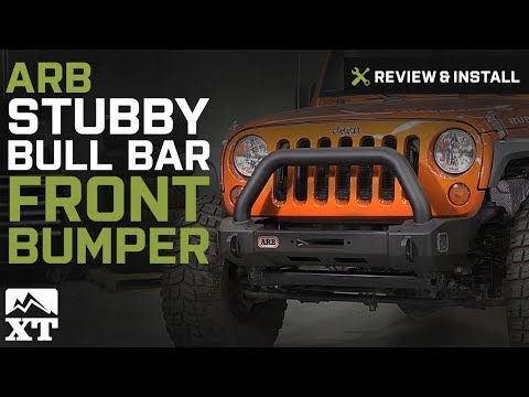 Jeep Wrangler ARB Stubby Bull Bar Front Bumper (2007-2017 JK) Review & Install
