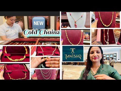 #2026 Tanishq 2.7gm 😱Gold Chain design with price | Tanishq Latest Daily wear Gold chains | Tanishq 