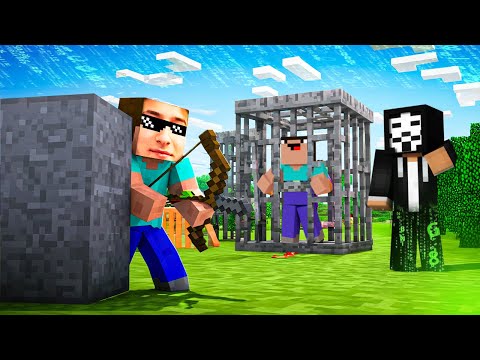 I SAVED MINECRAFT NOOB FROM HACKER 🤫