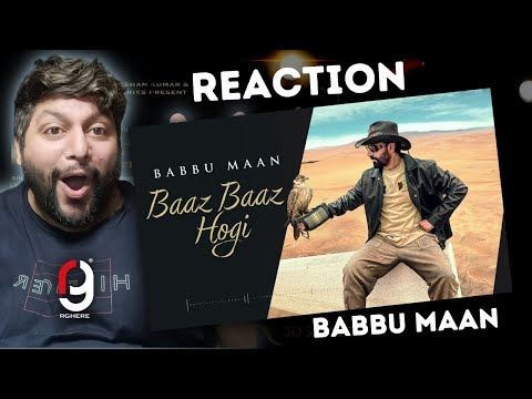 Baaz Baaz Hogi - Babbu Maan | Full Song | Latest Punjabi Song 2023 | Reaction By RG @CRICKETBYRG