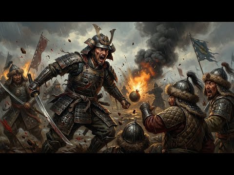 80 Samurai vs 40,000 Mongols: How Japan Survived the Mongol Invasion