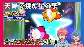 【Switch】【夫婦実況】ミスは旦那の責任「星のカービィ Wiiデラックス」【アクション】#22