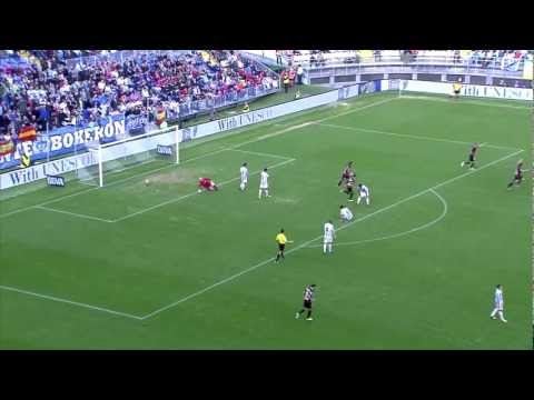 La Liga | Todos los goles del partido Málaga CF - Rayo Vallecano (1-2) | 03-11-2012 | J10