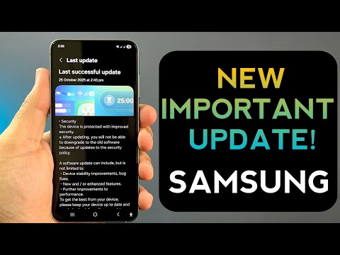 Samsung "NEW IMPORTANT" Update For Galaxy Latets Flagships! #samsung #oneui8 #samsungtips