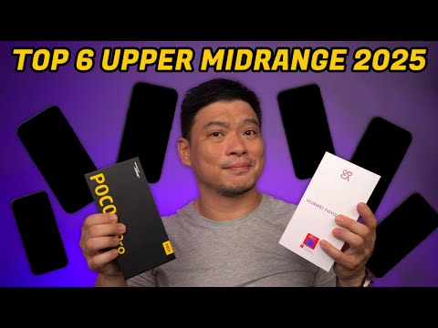 Top 6 Premium Midrange Smartphones for 2025! The Best of the Best!