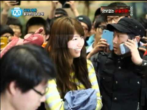[Clip] 120426 miss A Suzy - The Popularity At Airport