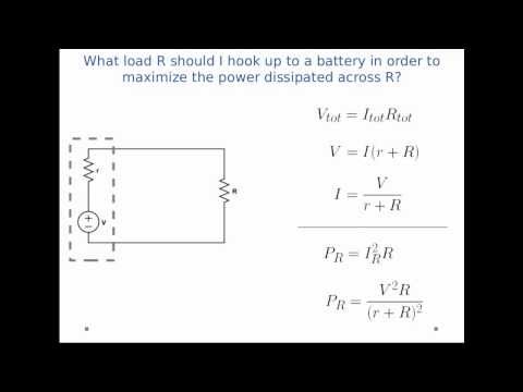 DC Circuits - Impedance Matching