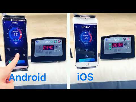 Intex Spa Wi-Fi version-  Intex app pairing tutorial - English version