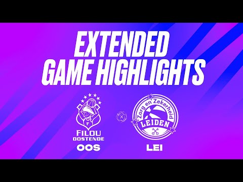 Filou Oostende vs. Zz Leiden - Game Highlights