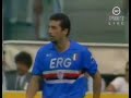 Gianluca Vialli With A Great Goal Against Inter Walter Zenga