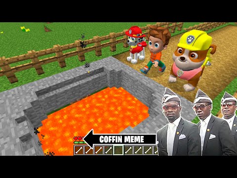 Best Traps for PAW PATROL in Minecraft