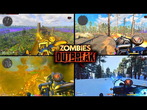 HOW TO GET ALL 4 D.I.E  WONDER WEAPON ELEMENTAL UPGRADES IN COLD WAR ZOMBIES OUTBREAK (EASY GUIDE)