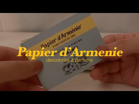 Astier de Villatte & Papier d’Armenie