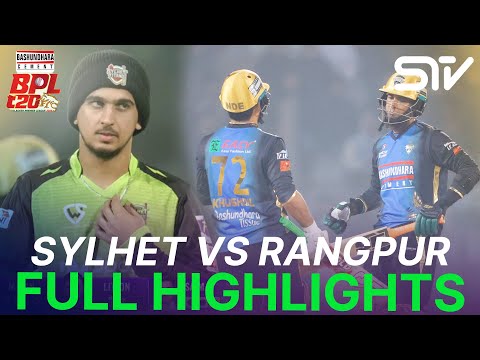 Full Highlights | Sylhet Titans vs Rangpur Riders | Match 10 | BPL 2025-26 | M3Z1K