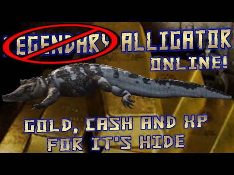 🐊 Almost Legendary Alligator "On The Hunt" Speed Run ⏱️ RDR2 Online Red Dead Redemption 2 Online