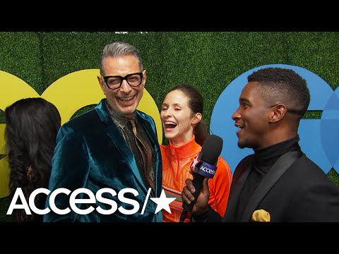 Jeff Goldblum Dishes On James Corden's 'Thank U, Jeff' | Access