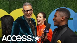 Jeff Goldblum Dishes On James Corden&#39;s &#39;Thank U, Jeff&#39; | Access