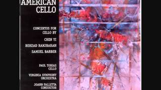 BEHZAD RANJBARAN: Cello Concerto: Movement III, 'Allegro Vivace'