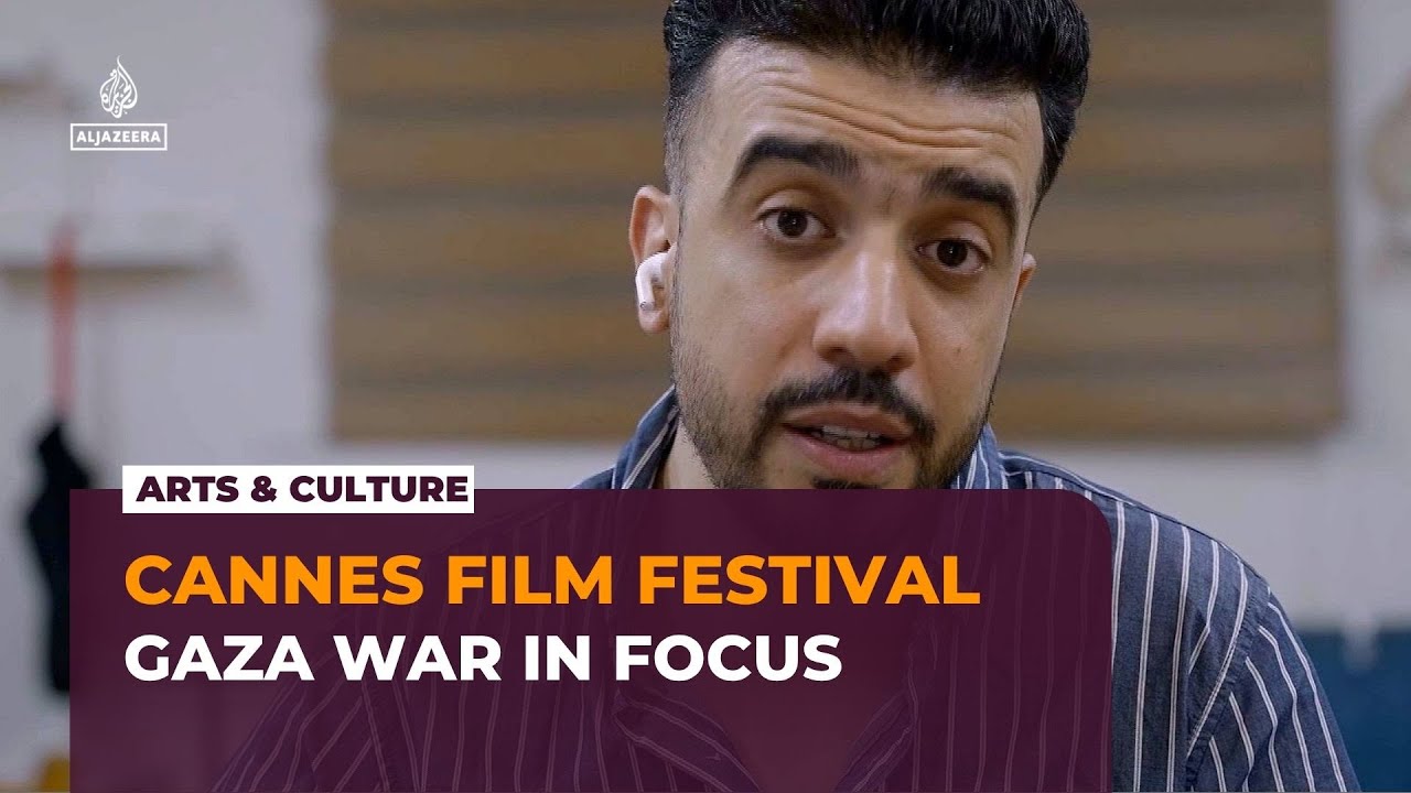 Gaza war echoes through Cannes as Palestinian filmmakers raise voices