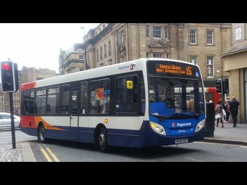 Fast Driver: Route X1 | NK09EGX/39725 - Stagecoach North East: MAN 14.240LF/ADL Enviro 200