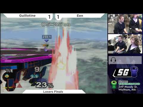 SG 22.5 SSBM - Guillotine (Sheik) vs. Een (Peach) - Melee LF