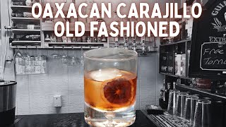 Making an Oaxacan Carajillo Old Fashioned | Tequila Mezcal Cocktail