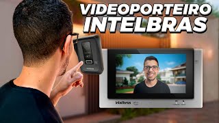 INSTALEI UM VIDEOPORTEIRO INTELBRAS WI-FI NA CASA NOVA! (Allo wT7) EP09