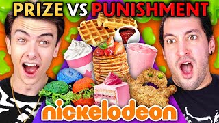 We Try The BEST And WORST Foods From Nickelodeon! (iCarly, Danny Phantom, Spongebob)